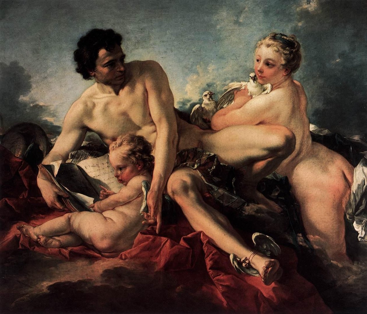 Amorin koulutus tekijältä François Boucher