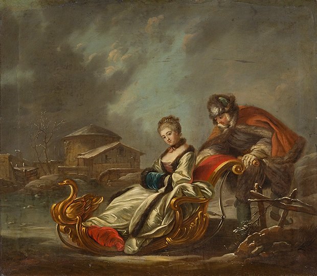 Vier Jahreszeiten, Talvi tekijältä François Boucher