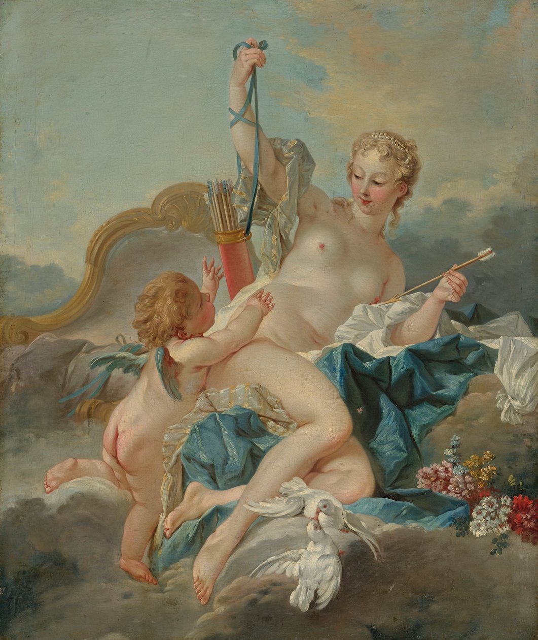 Cupidonin déssarmantti tekijältä François Boucher