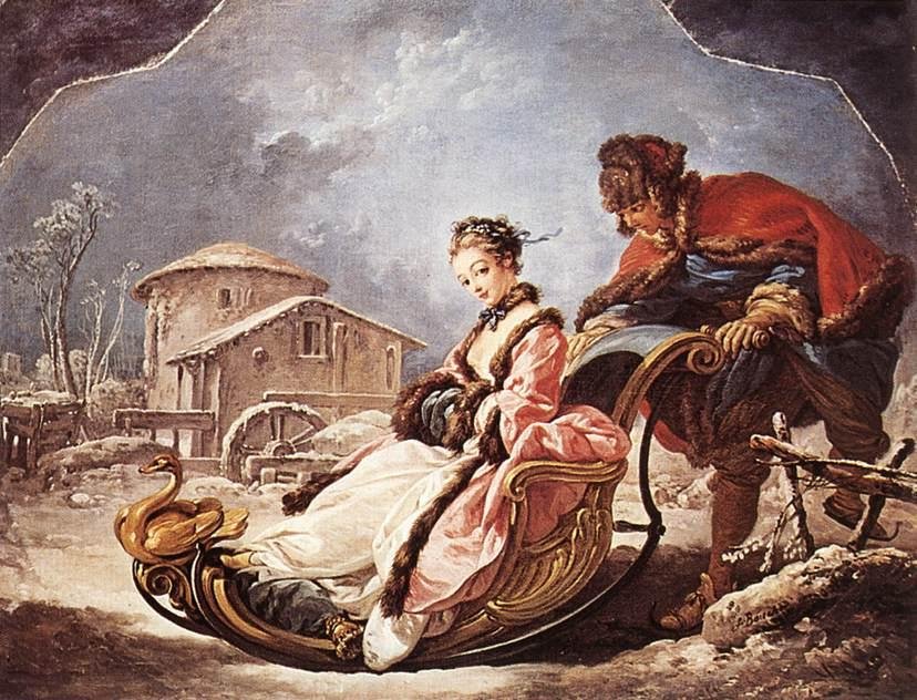 Talvi tekijältä François Boucher