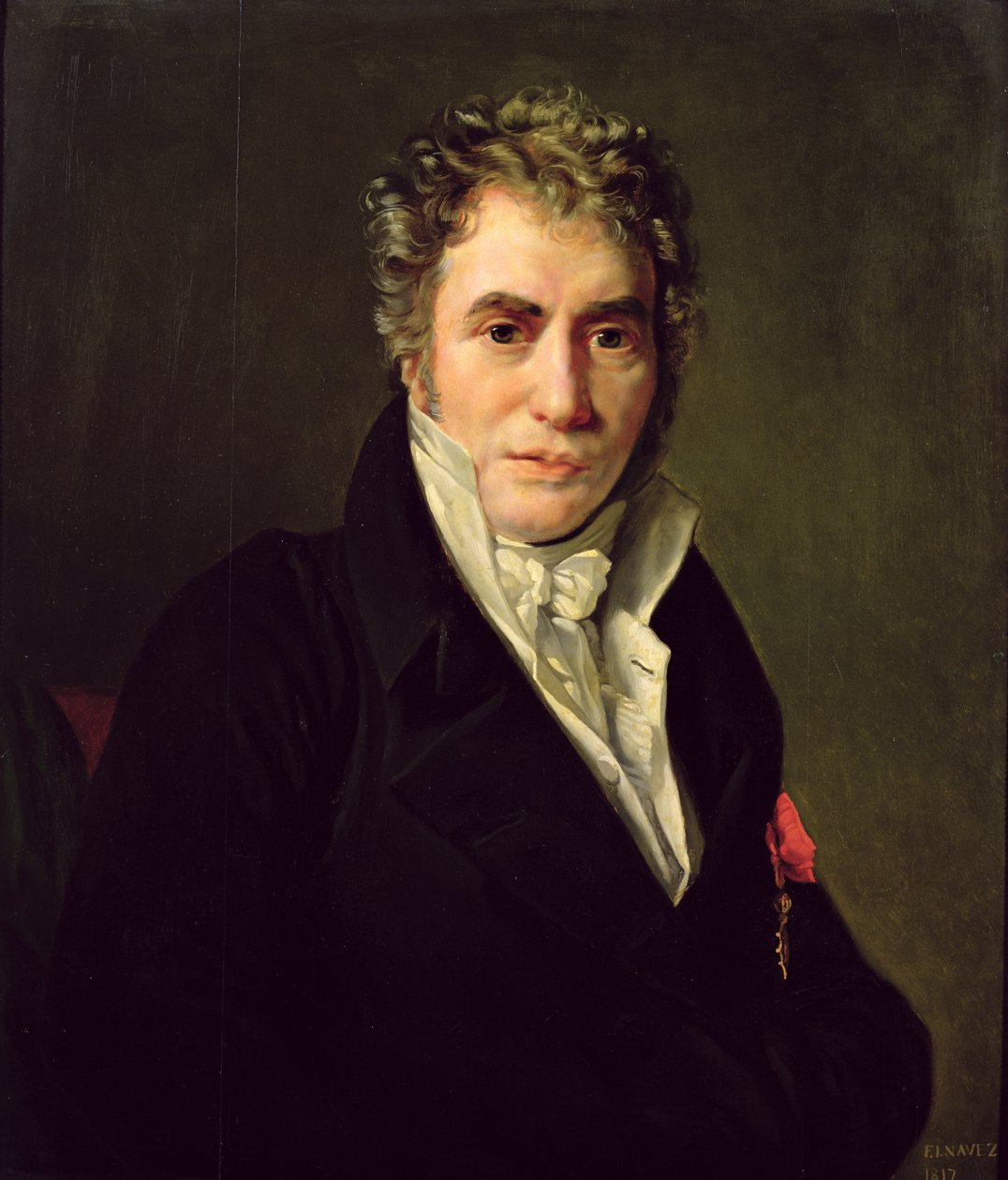 Jacques Louis David (1748-1825) 1817 tekijältä François Joseph Navez