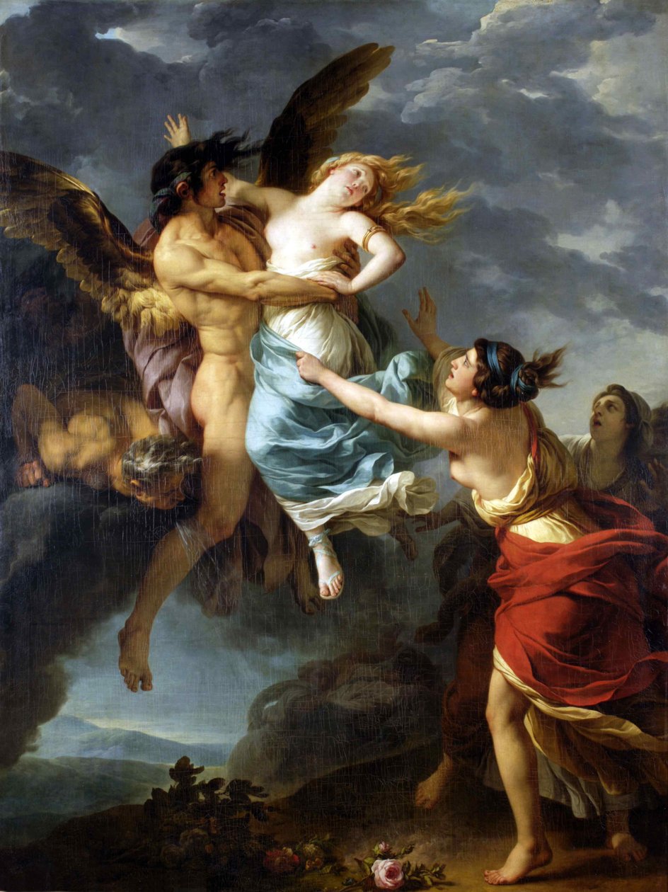 Orithyian raiskaus, 1782. tekijältä François André Vincent