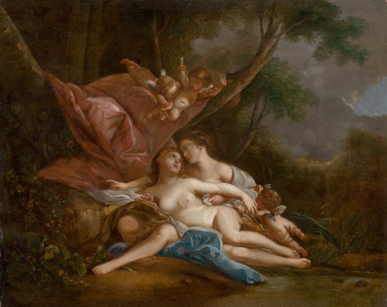 Diana ja Callisto, 1760. tekijältä François Boucher
