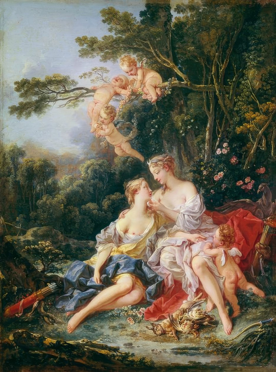 Jupiter ja Kallisto tekijältä François Boucher