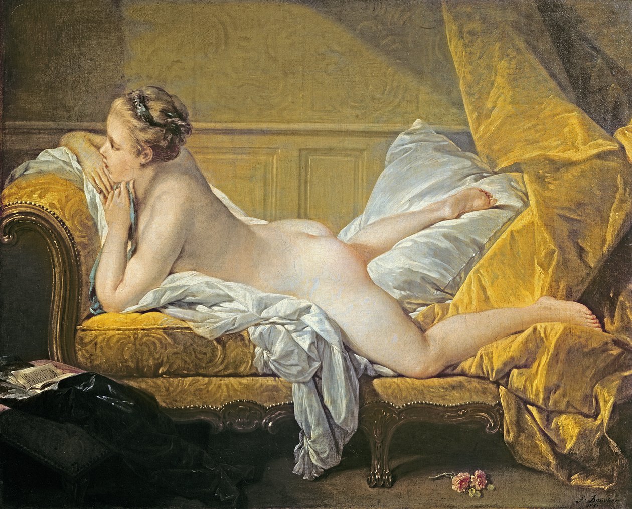 Makaava alaston (Miss OMurphy) tekijältä François Boucher