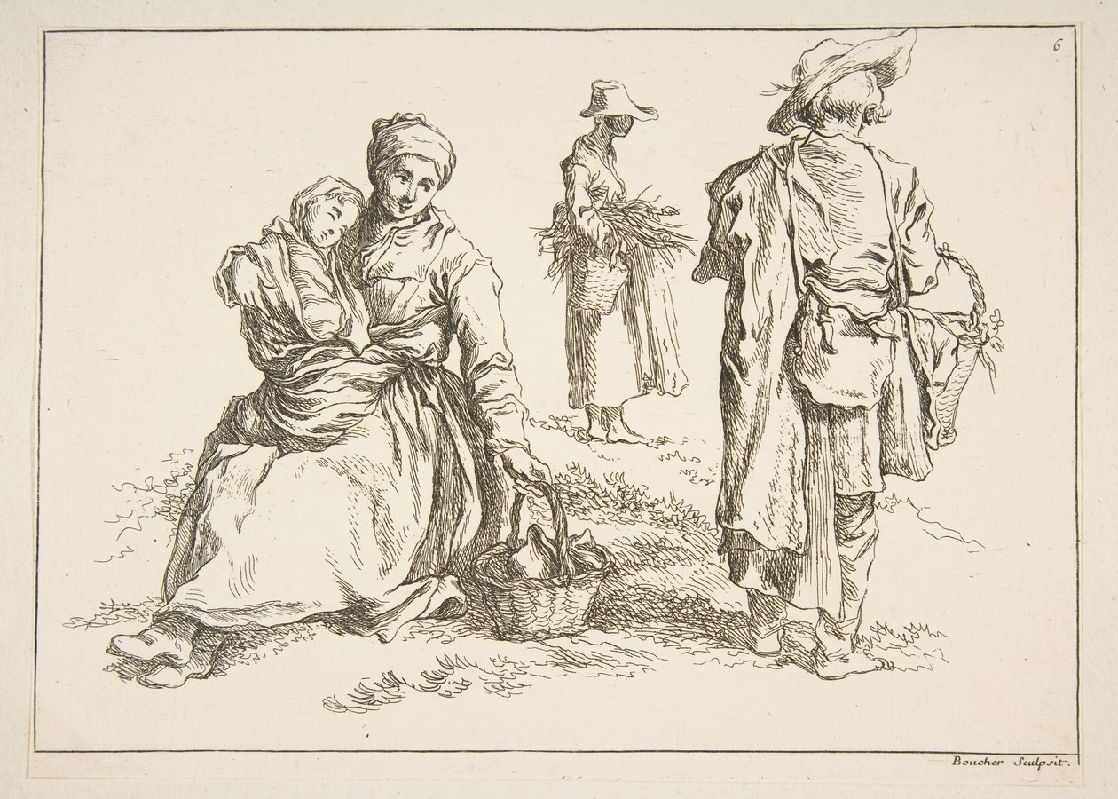 Luonnosarkki, 1753. tekijältä François Boucher