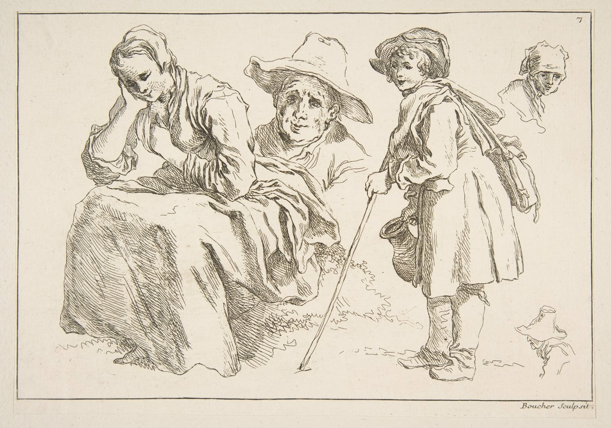 Luonnosarkki, 1753. tekijältä François Boucher