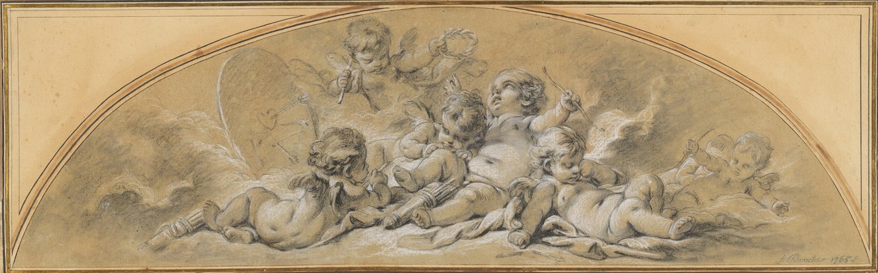 Jousiammunta -kilpailu tekijältä François Boucher