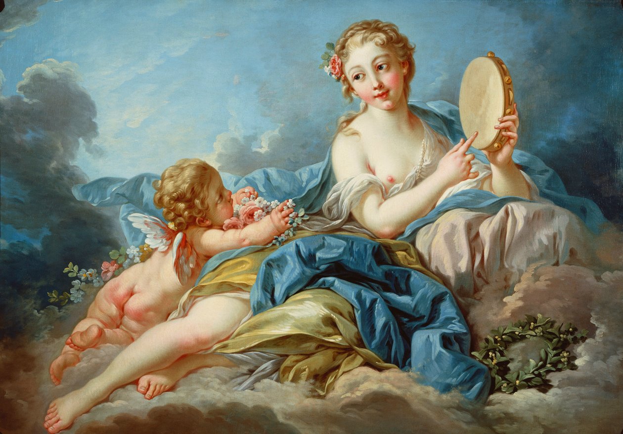 Muse Terpsichore tekijältä François Boucher