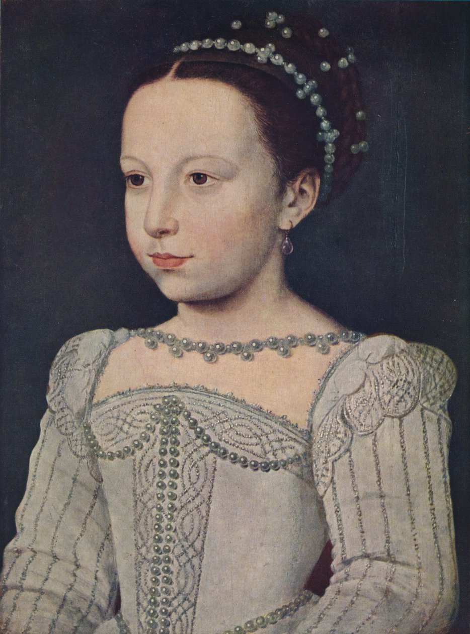 Margaret of Valois, c1560, 1939 tekijältä François Clouet