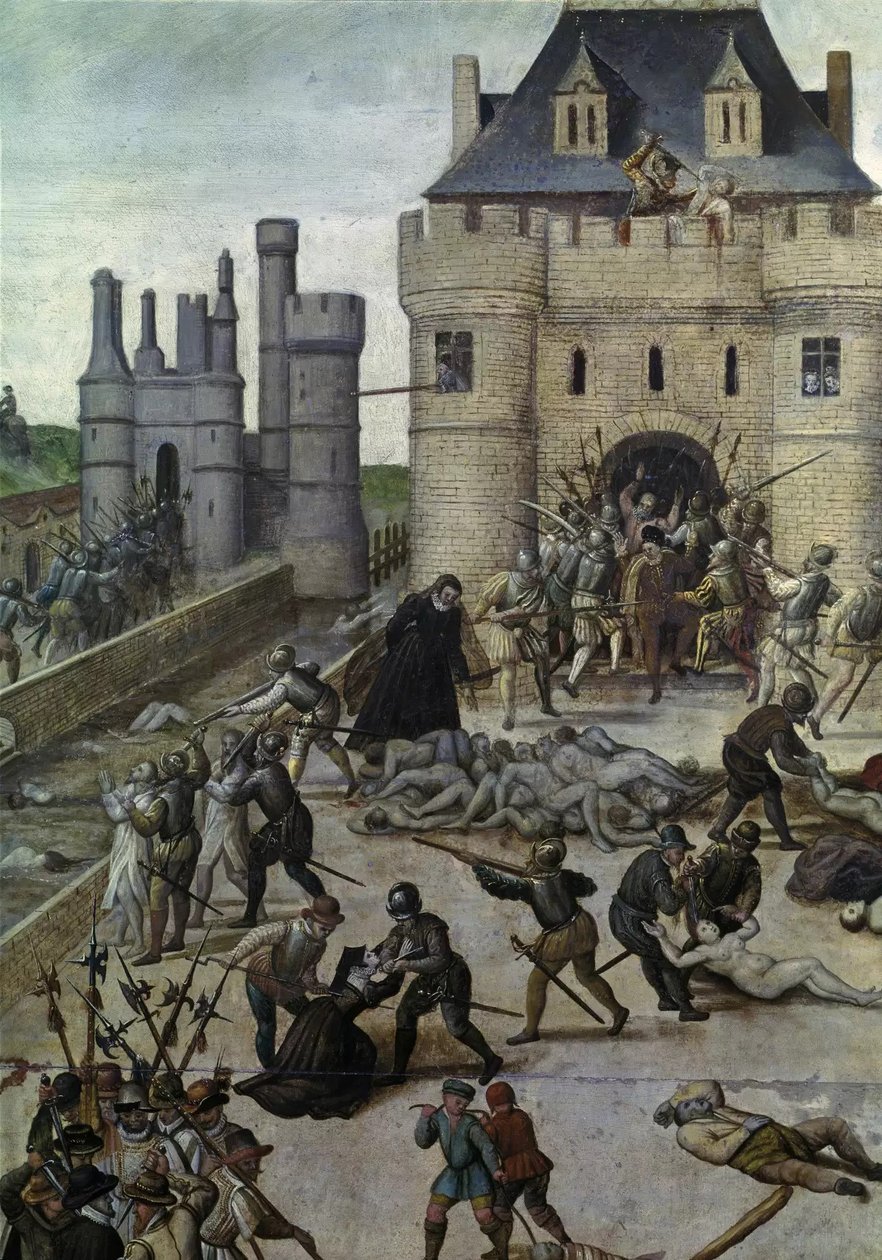 Pyhän Bartholomeuksen päivän verilöyly tekijältä Francois Dubois