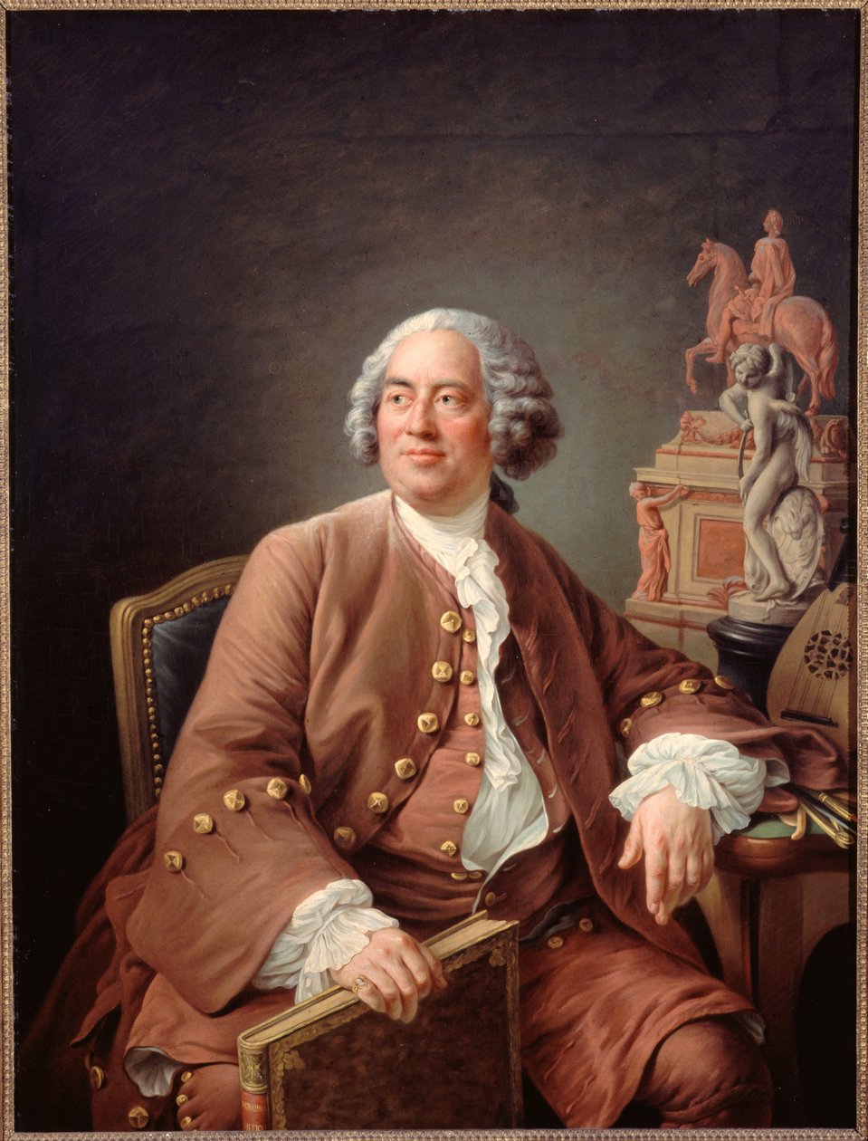Edmé Bouchardon (1698-1762) tekijältä Francois Hubert Drouais