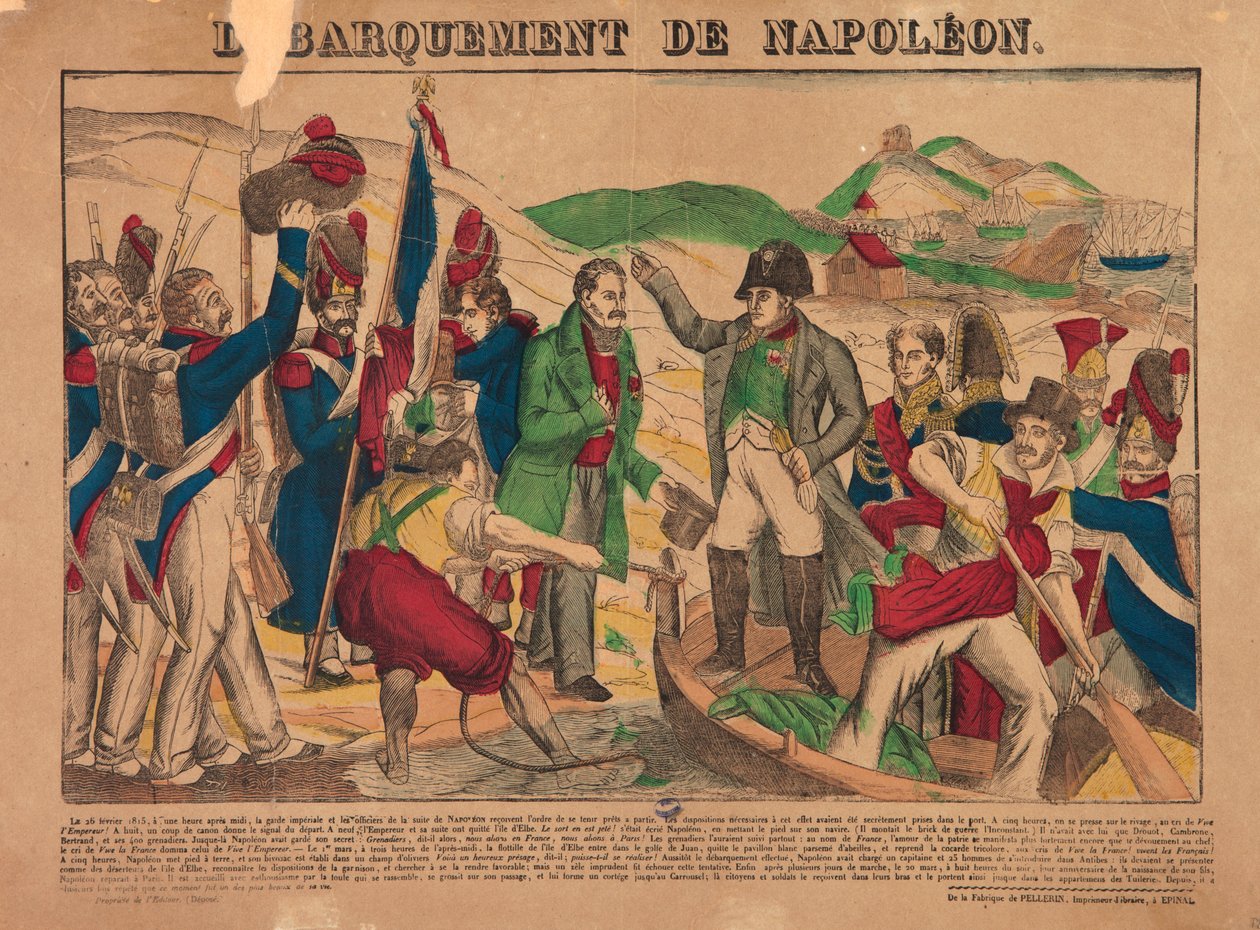 Napoléonin maihinnousu, 1835 tekijältä François Joseph Heim