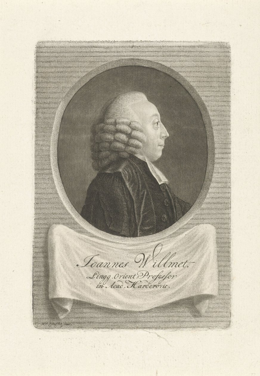 Joannes Willmetin muotokuva tekijältä François Joseph Pfeiffer (I)