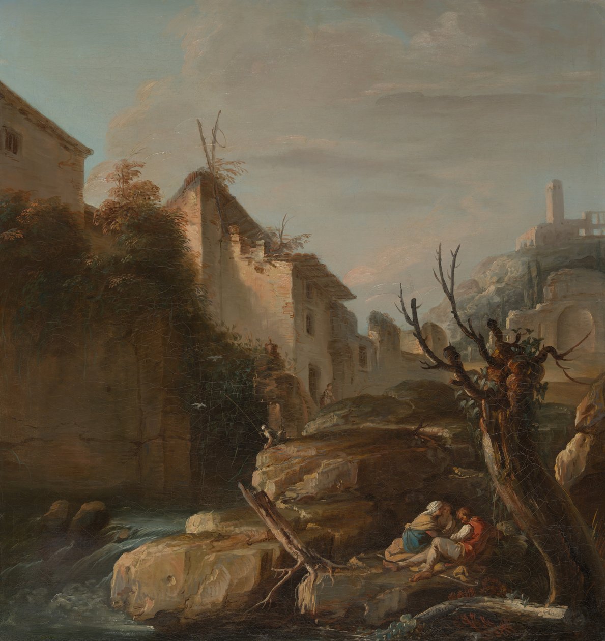 Appeniinien maisema, noin 1730. tekijältä François Lemoyne
