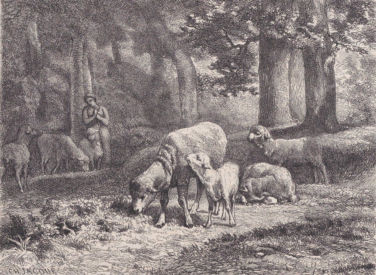 Lammas, Magasin Pittoresquesta, 1862. tekijältä François Rouget