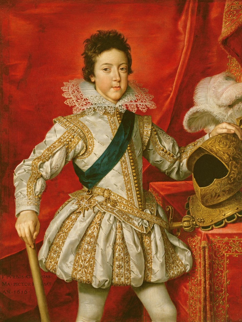 Ludvig XIII (1601-43) tekijältä Frans II Pourbus