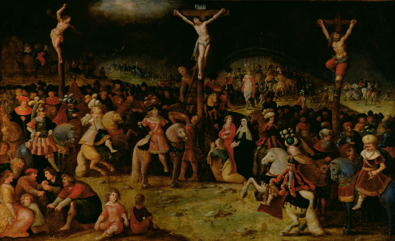 Ristiinnaulitseminen tekijältä Frans II Francken the Younger