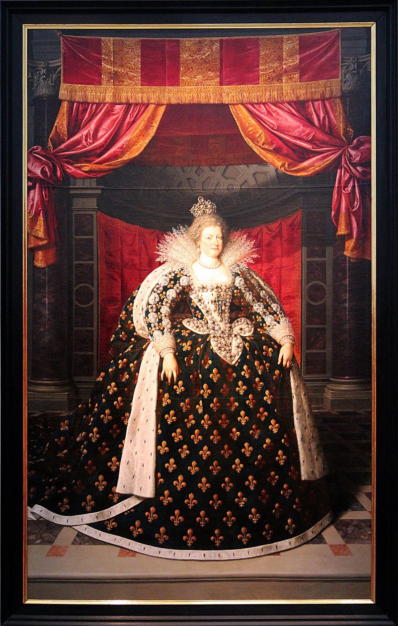 Marie de Médicis tekijältä Frans Pourbus the Younger