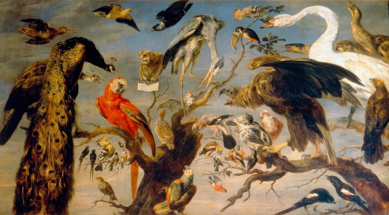 Das Vogelkonzert tekijältä Frans Snyders or Snijders