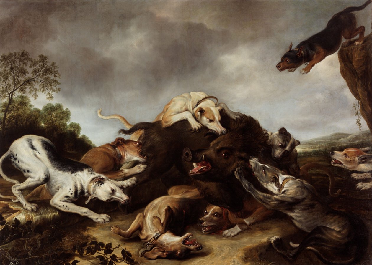 Karhun metsästys tekijältä Frans Snyders or Snijders