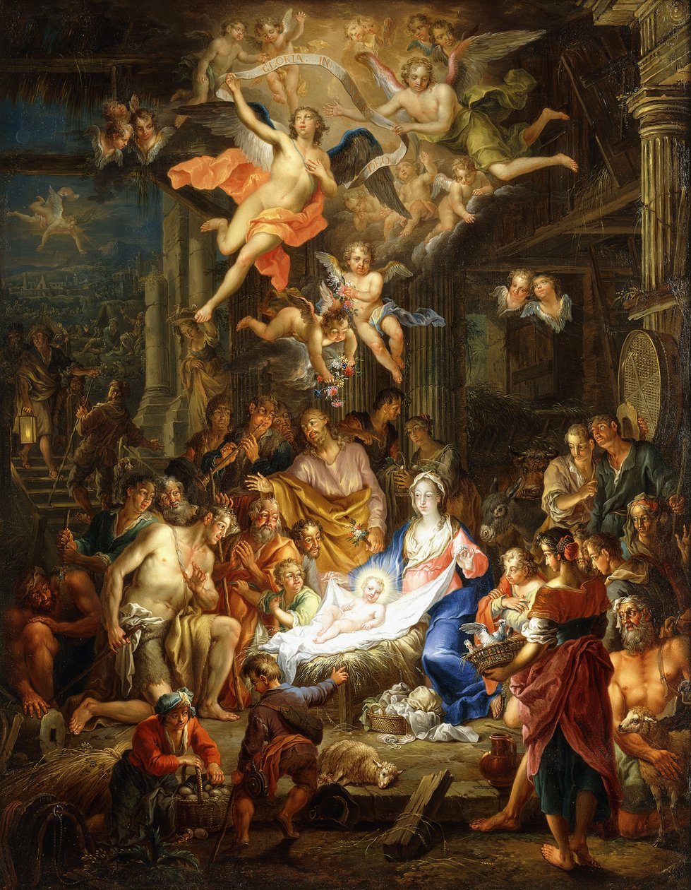 Syntymä, tekijältä Frans Christoph Janneck