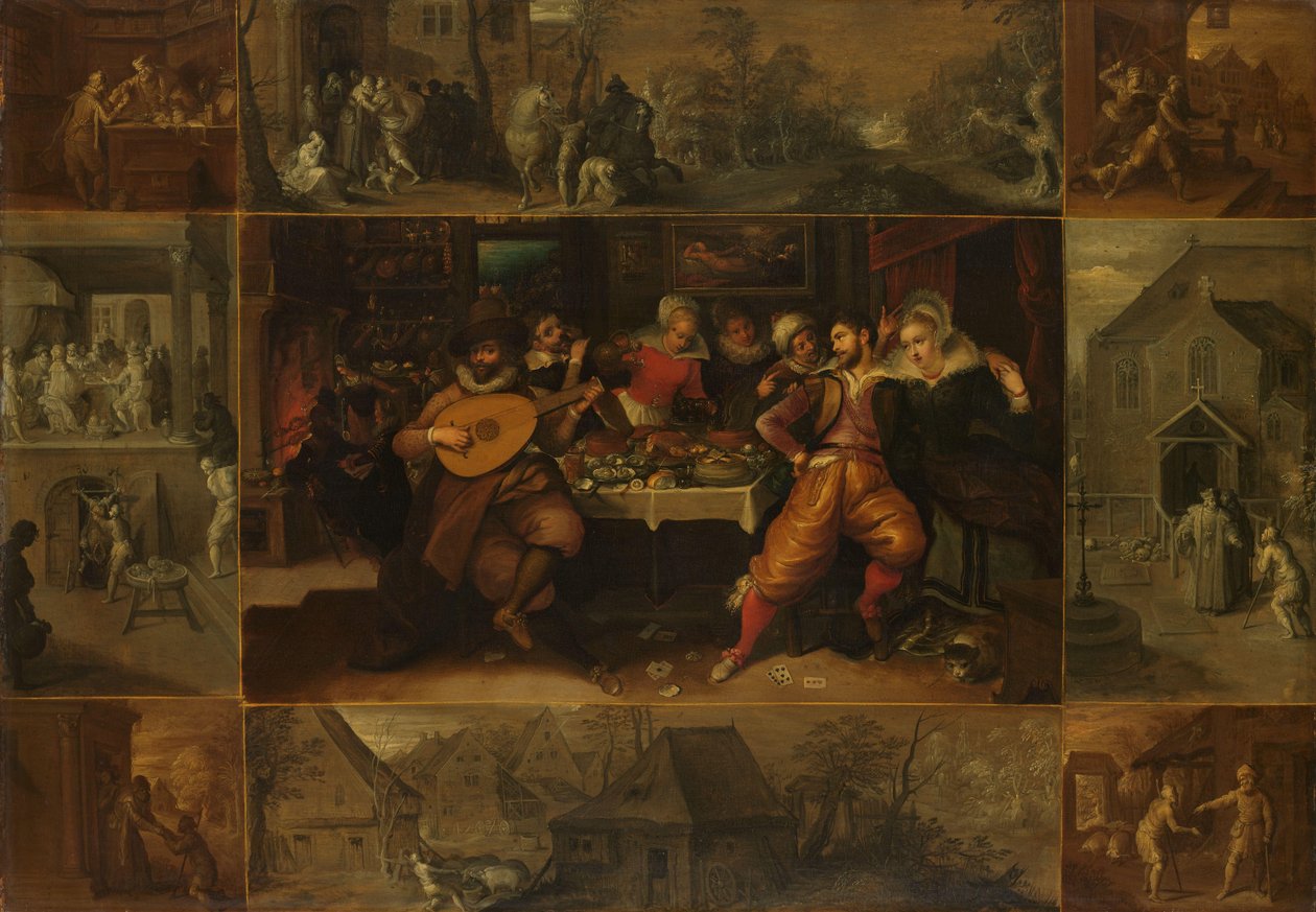 Vertaus tuhlaajapojasta tekijältä Frans Francken (II)
