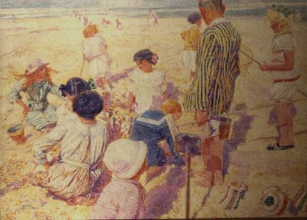 In The Sunshine (öljy kankaalle) tekijältä Frans Gaillard