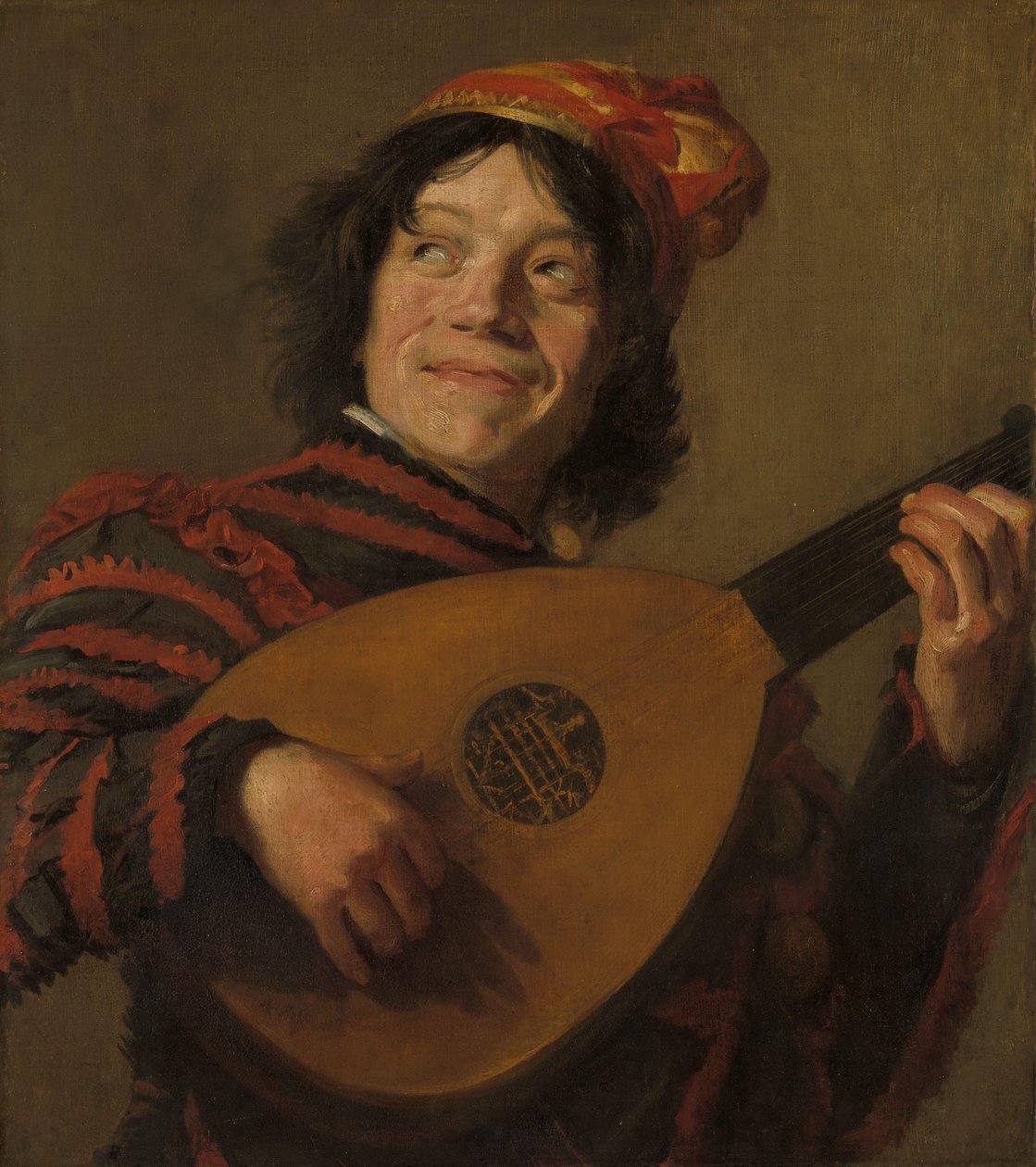 Luutun soittaja tekijältä Frans Hals (copy after)