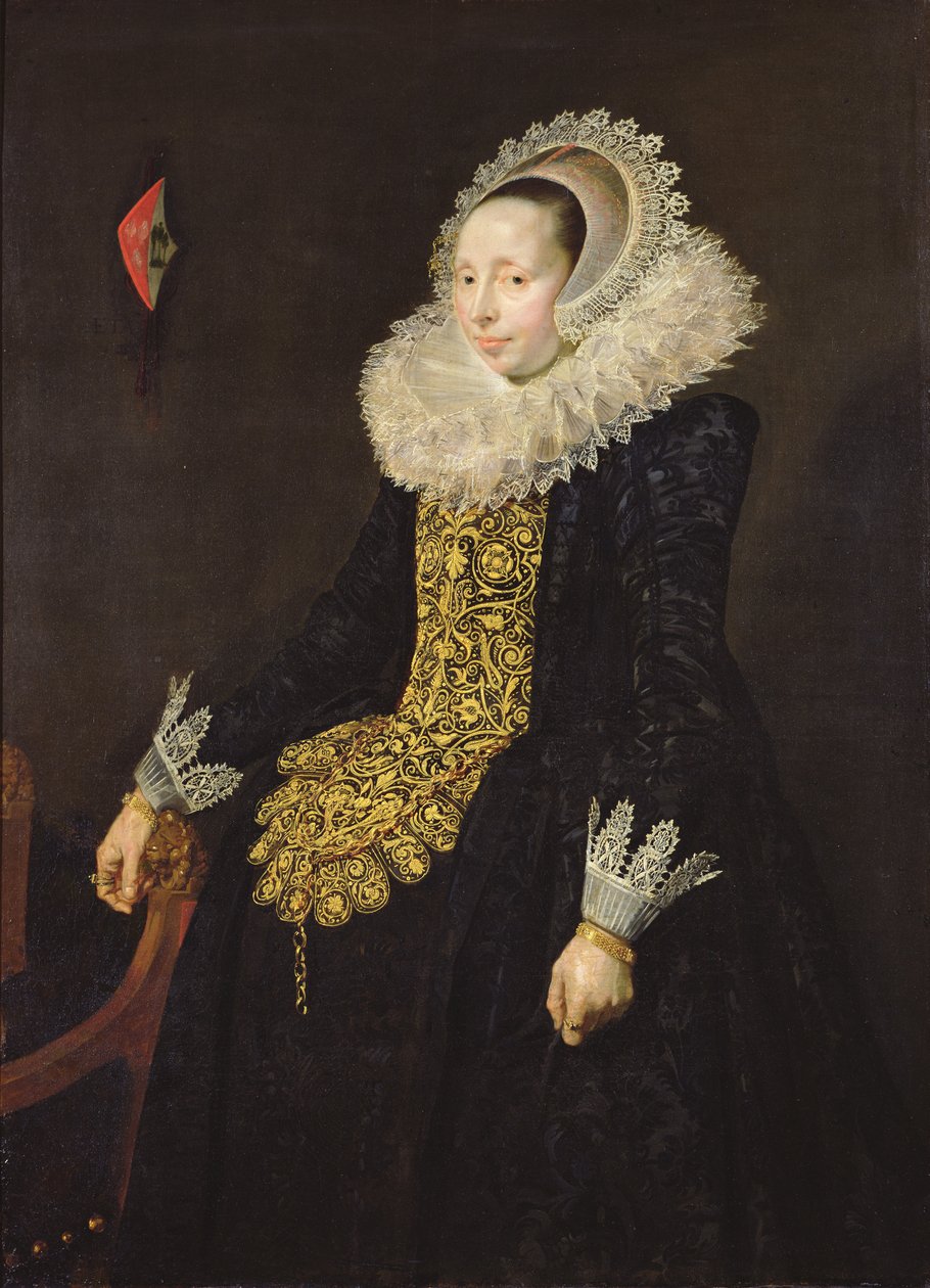 Catarina Both van der Eem, n. 1619-20 tekijältä Frans Hals