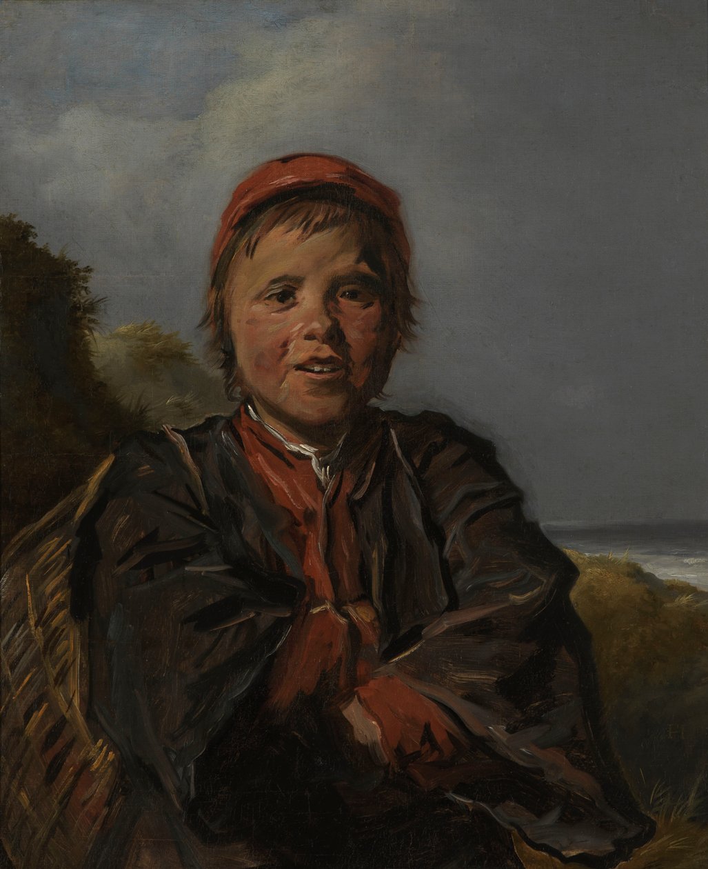 Fisherboy (öljy kankaalle) tekijältä Frans Hals
