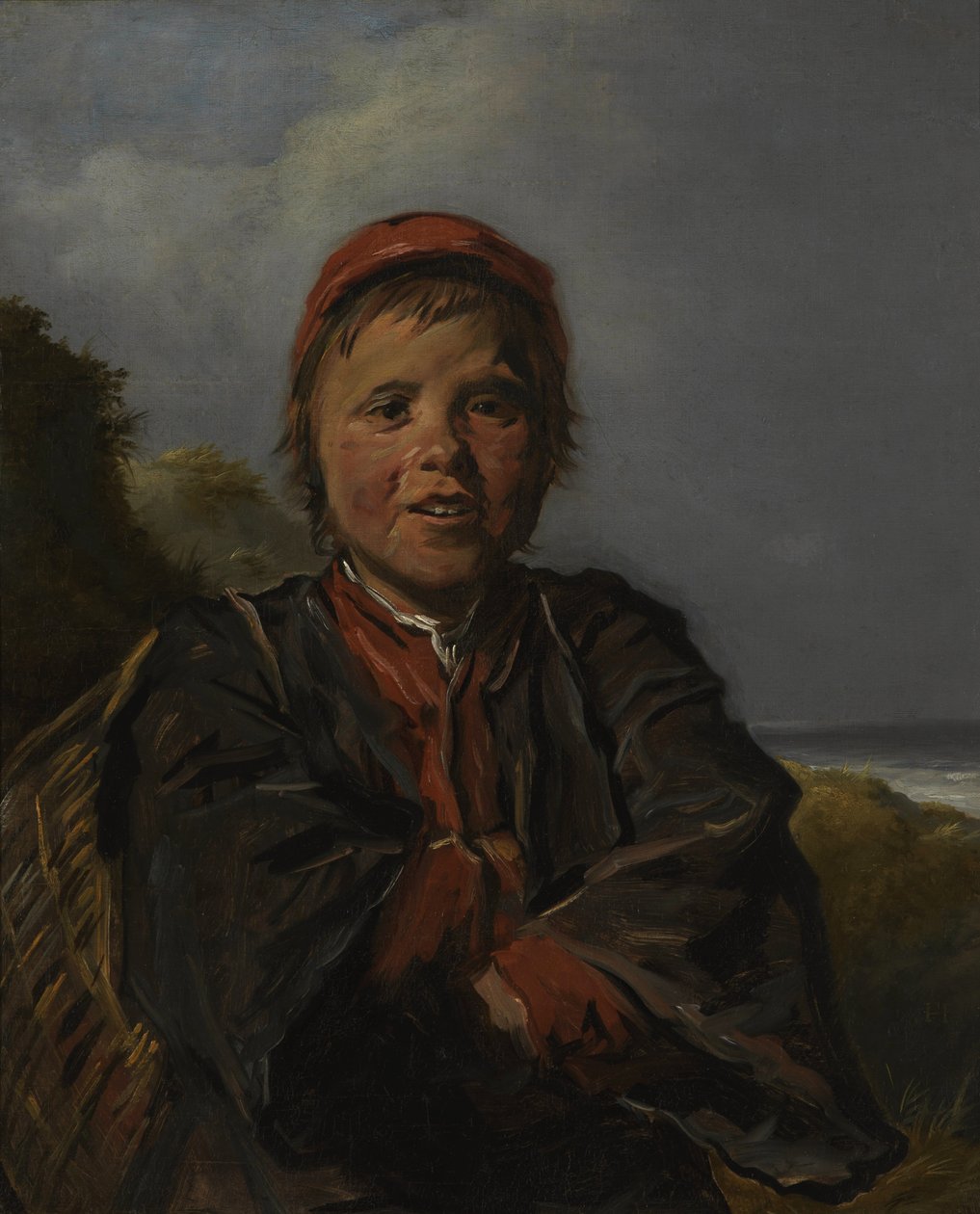 Kalastajanpoika maisemassa tekijältä Frans Hals