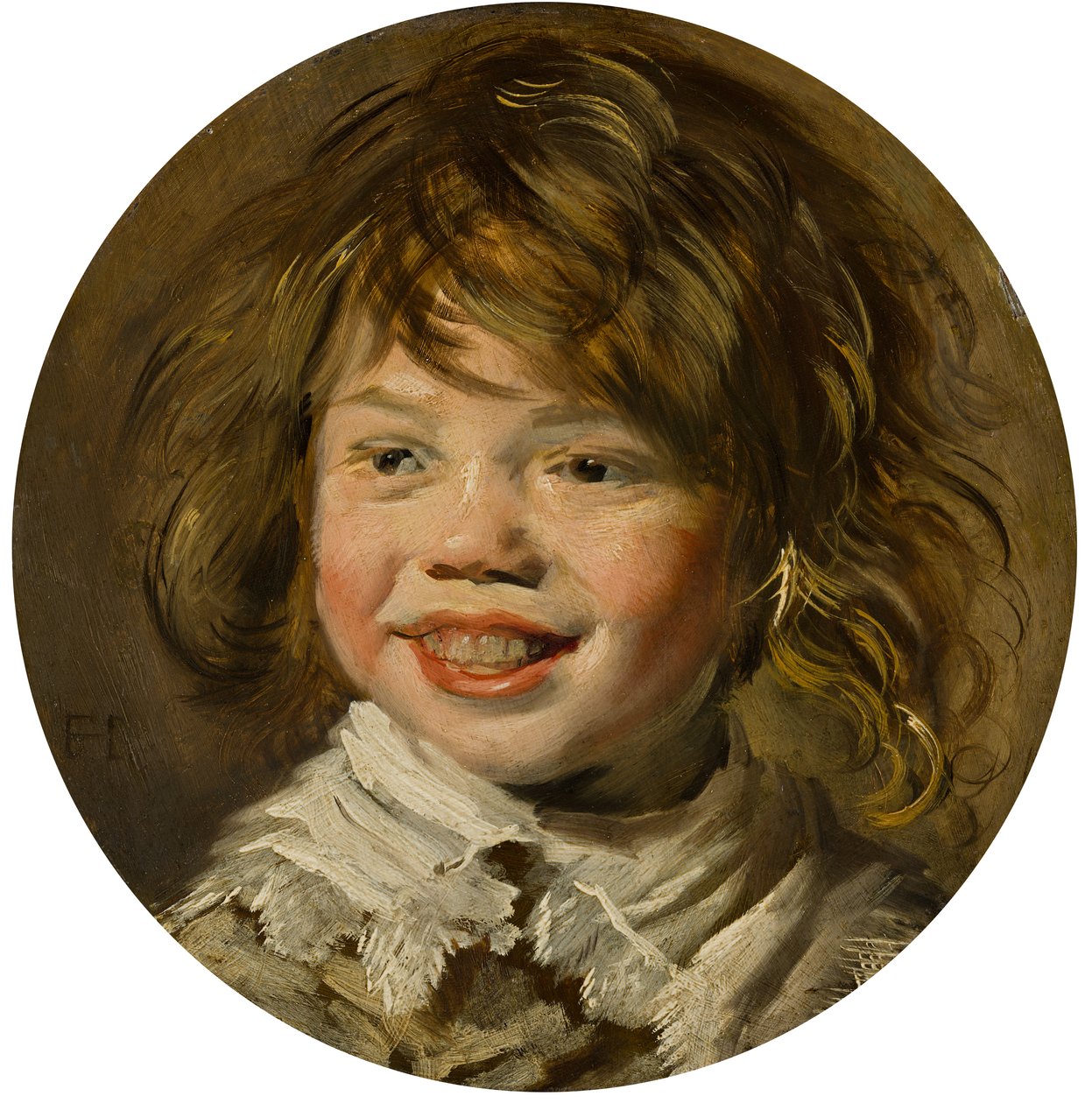 Naurava Poika. n.1625 tekijältä Frans Hals