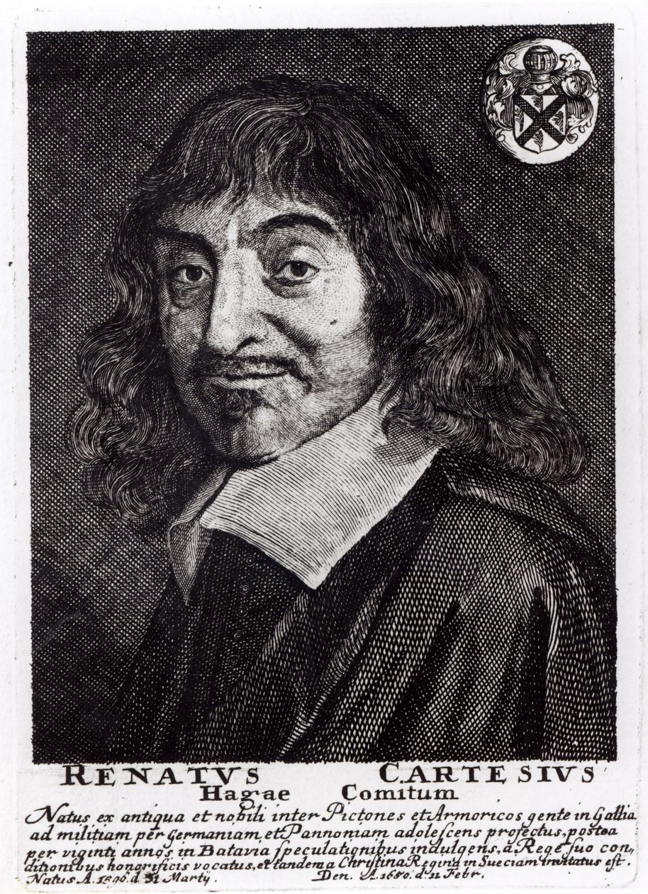 Rene Descartesin muotokuva (1596-1650) tekijältä Frans Hals