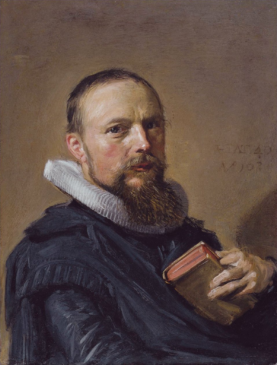 Samuel Ampzingin muotokuva tekijältä Frans Hals
