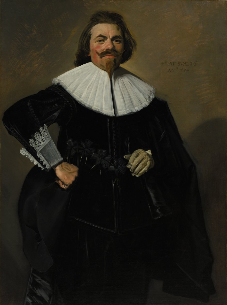 Tieleman Roostermanin muotokuva, 1634. tekijältä Frans Hals
