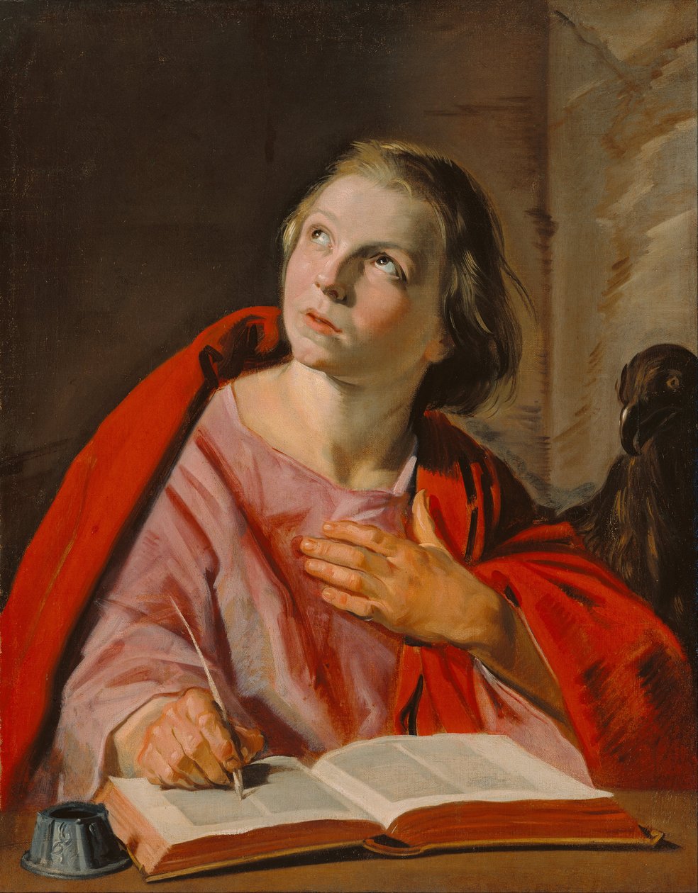 Pyhä Johannes evankelista tekijältä Frans Hals