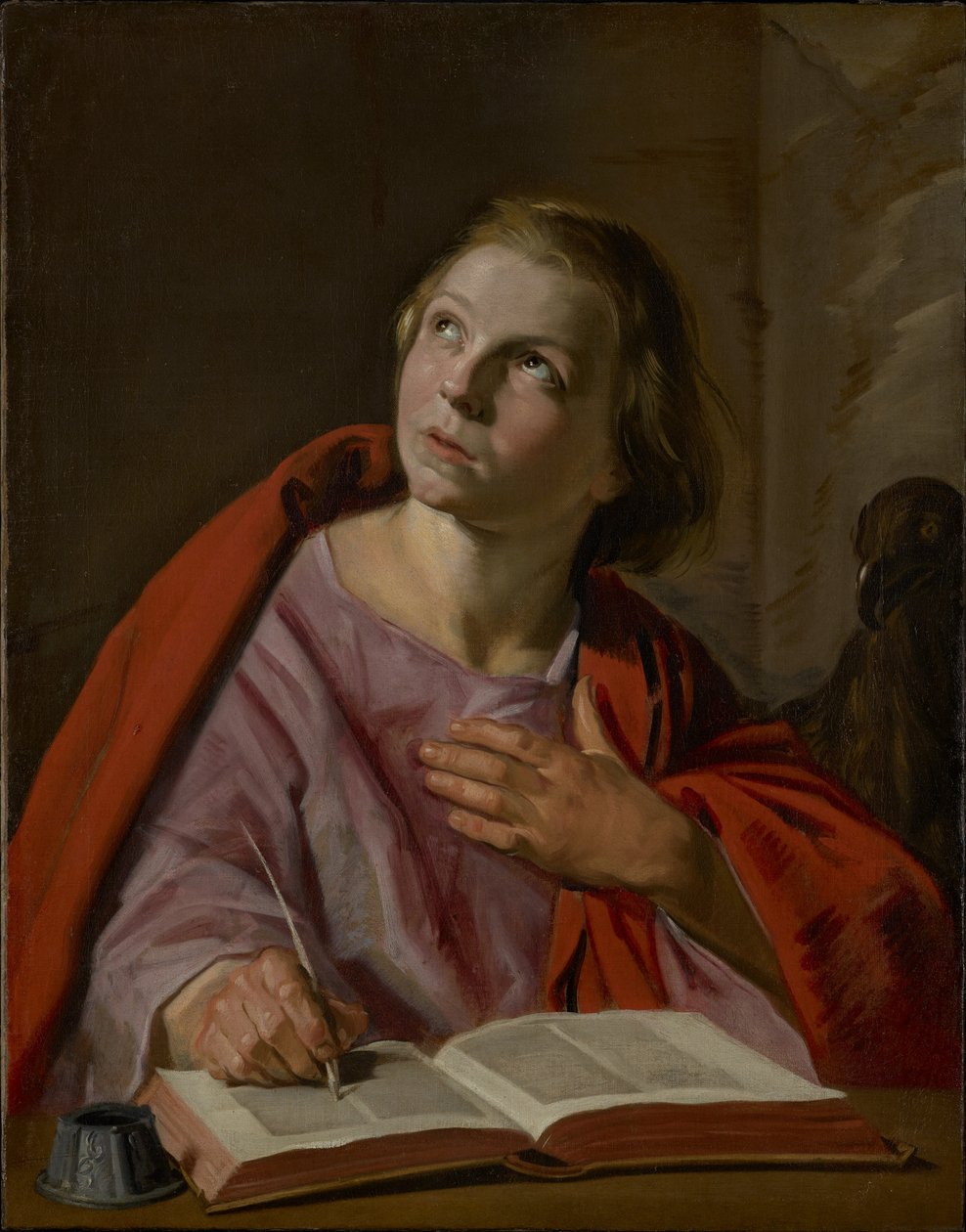 Pyhä Johannes evankelista tekijältä Frans Hals