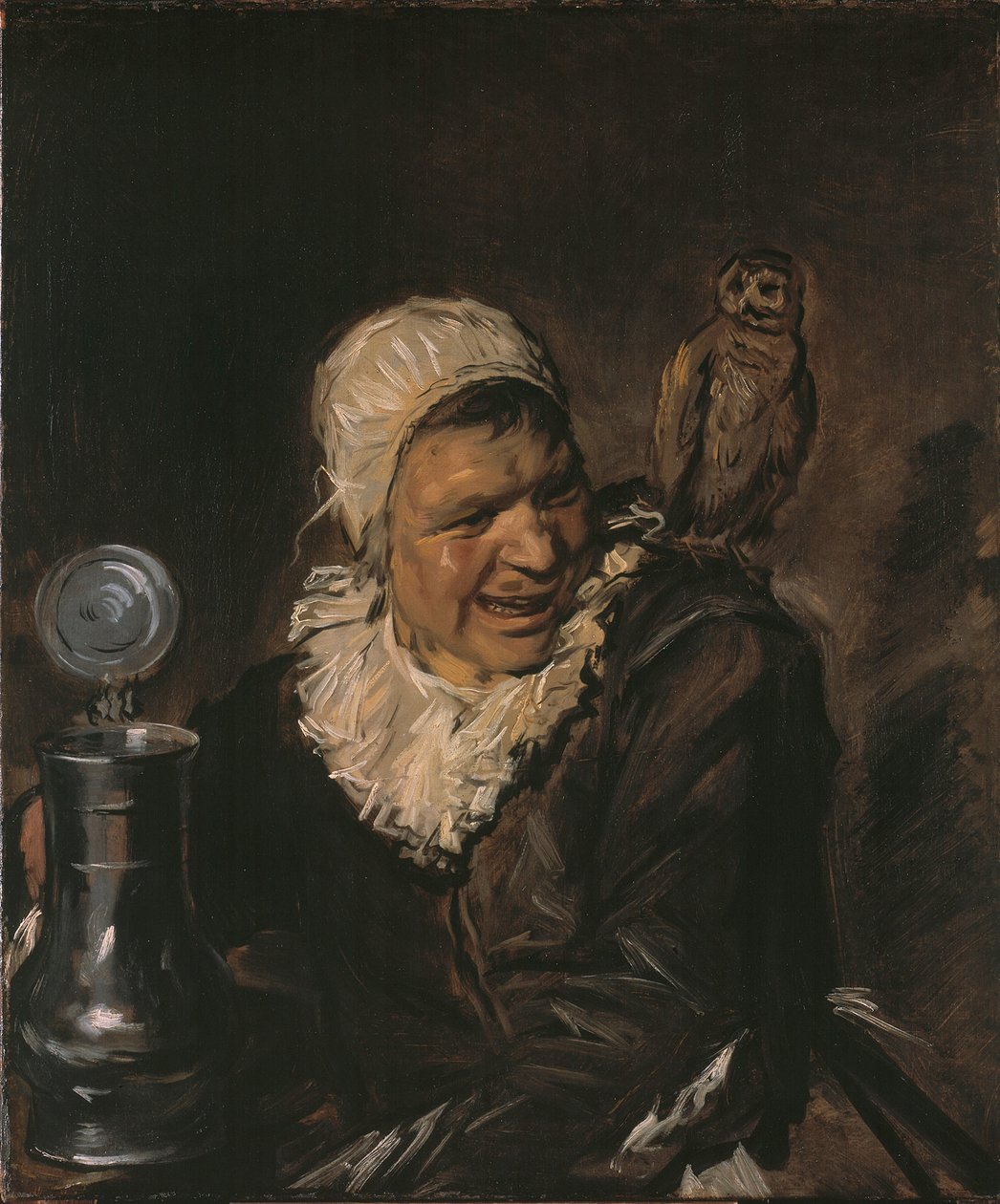 Malle Babbe, c. 1633 tekijältä Frans I Hals