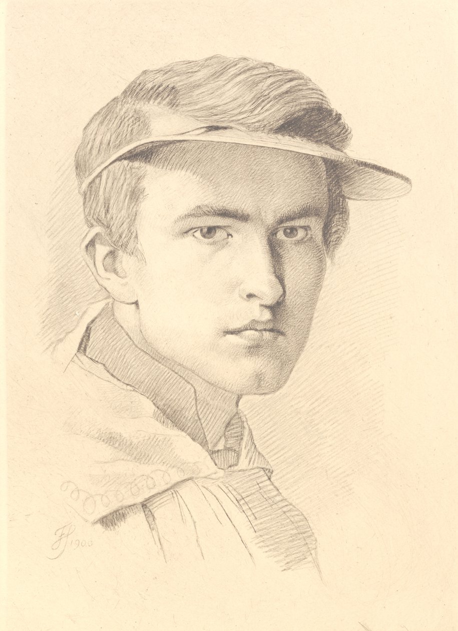 Muotokuva J. Th. Lundbye tekijältä Frans Schwartz