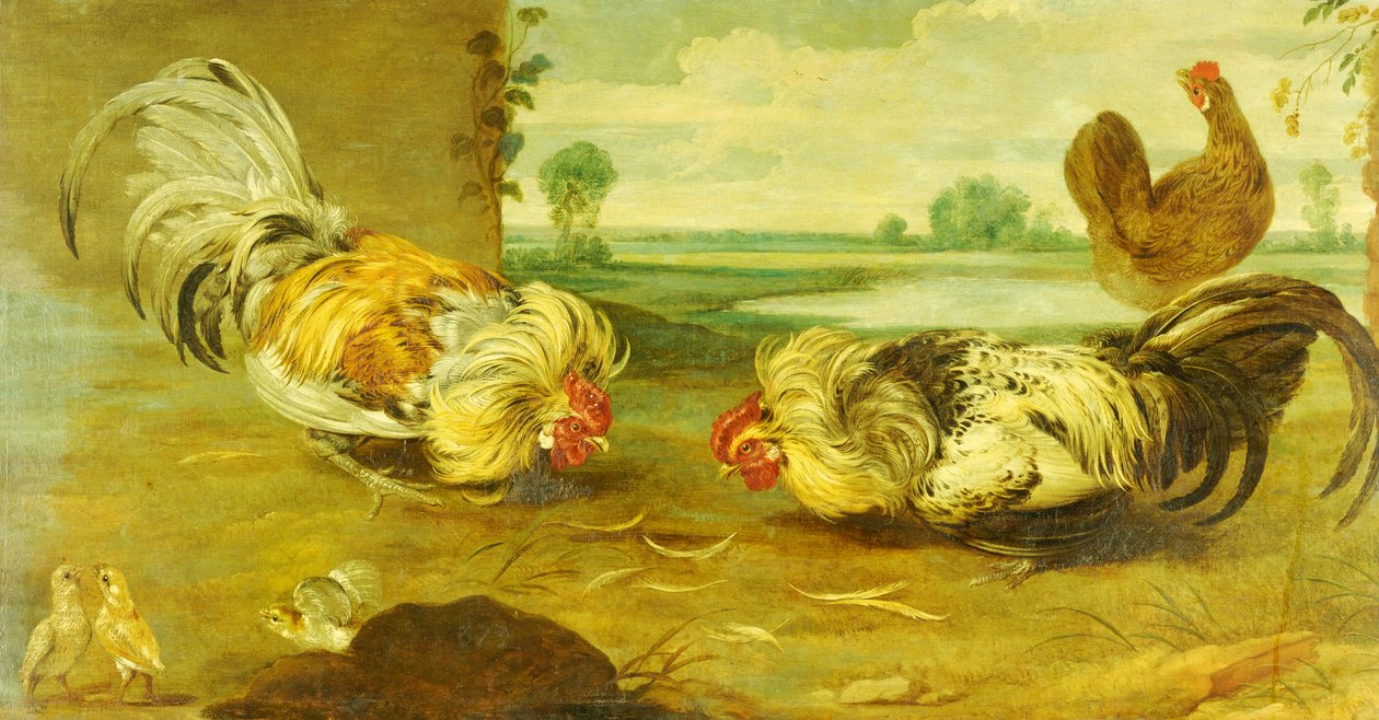 Kukon taistelu tekijältä Frans Snyders or Snijders