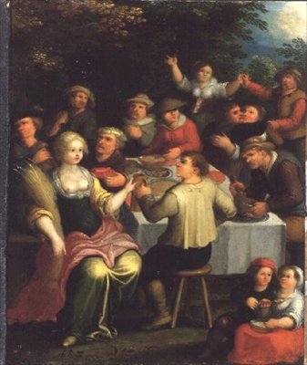 Sadonkorjuun juhla tekijältä Frans the Elder (circle of) Francken
