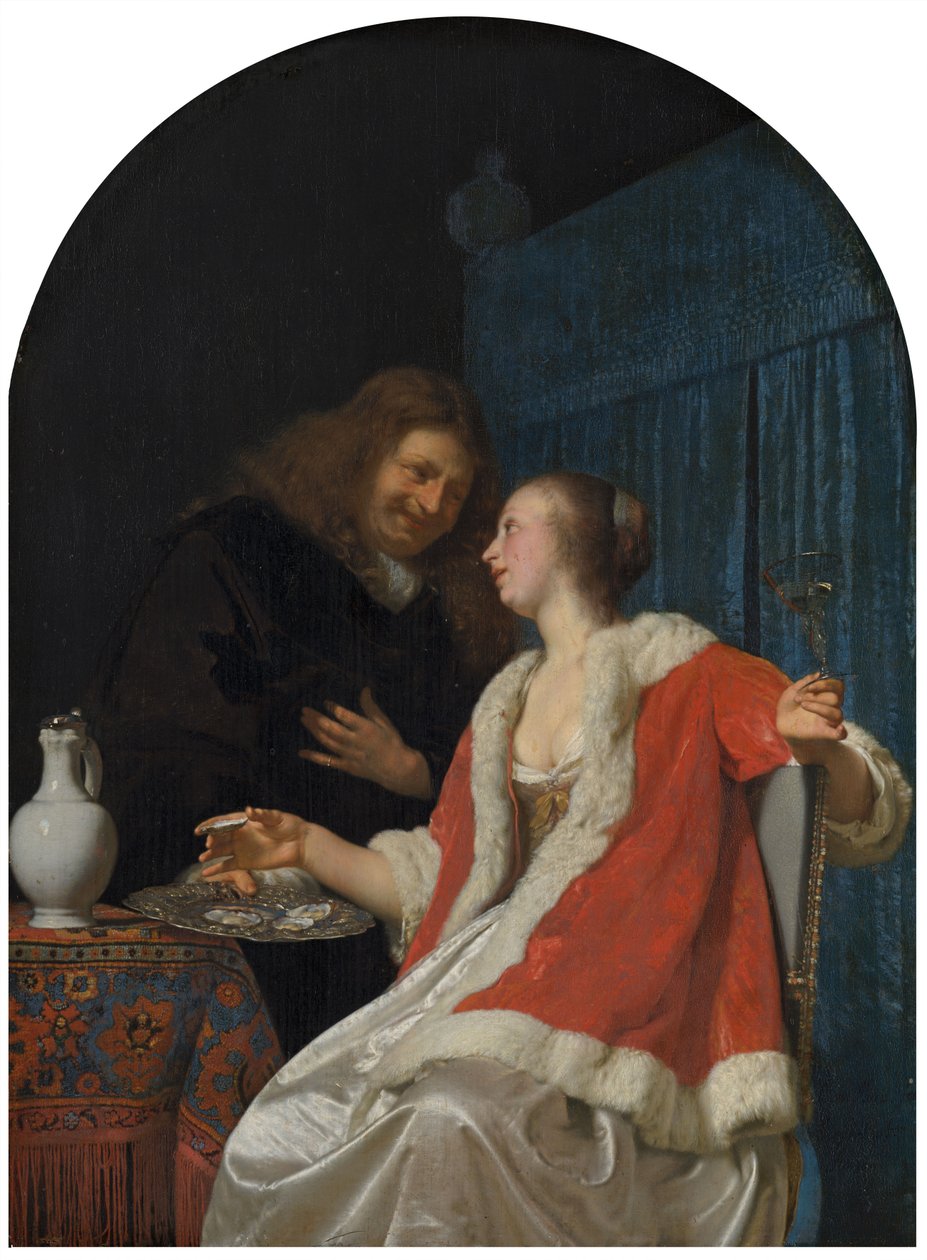 osteriateria, 1661. tekijältä Frans van Mieris the Elder