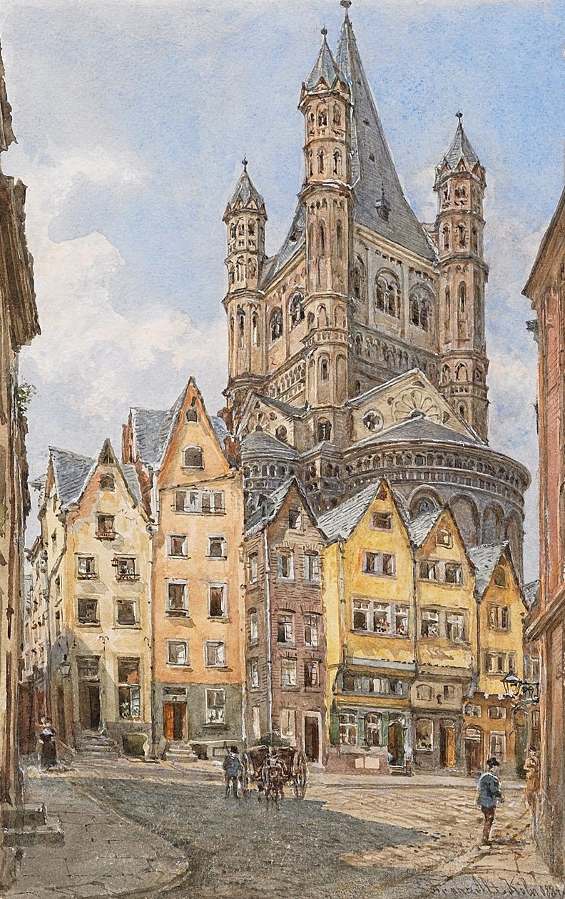 Koln Gro St.Martin. tekijältä Franz Alt