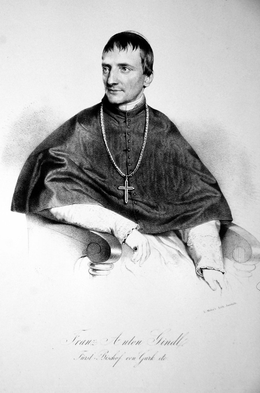 Franz Anton Gindl Bischof von Brünn tekijältä Franz Eybl