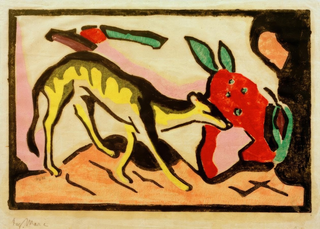 Fabeltier tekijältä Franz Marc