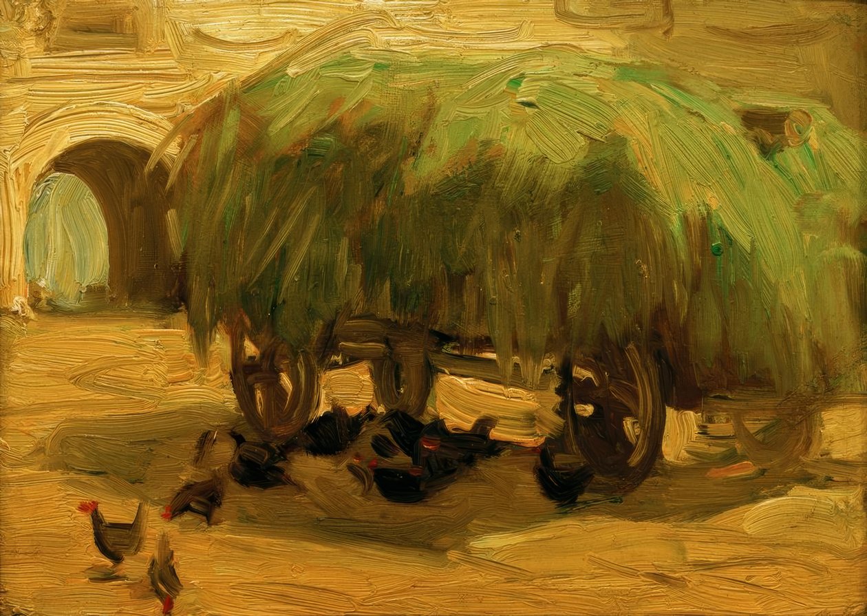 Heuwagen tekijältä Franz Marc