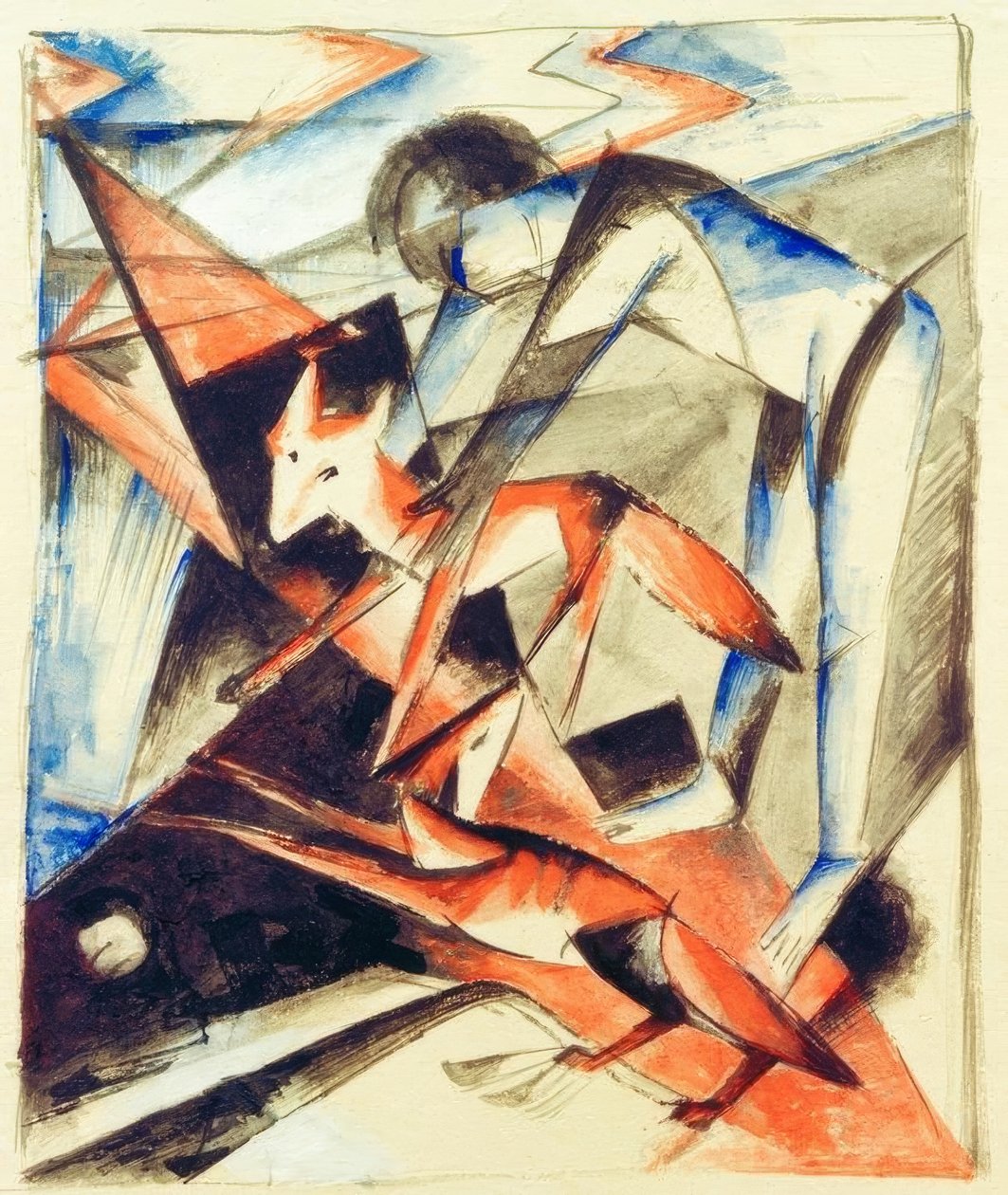 Noah und die Füchse tekijältä Franz Marc