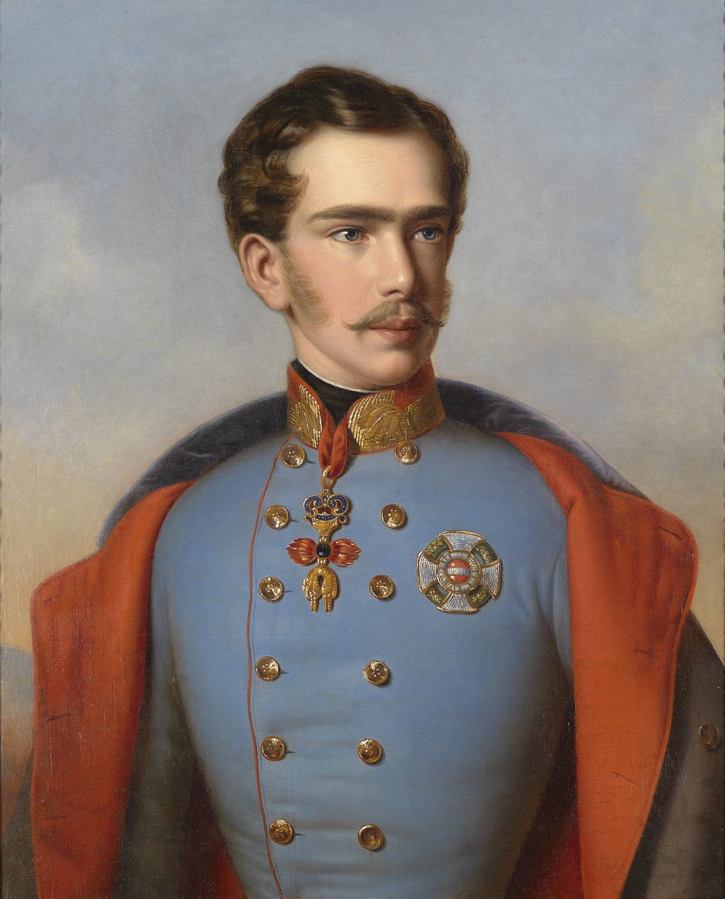 Franz Joseph I. von Österreich tekijältä Franz Russ the Elder