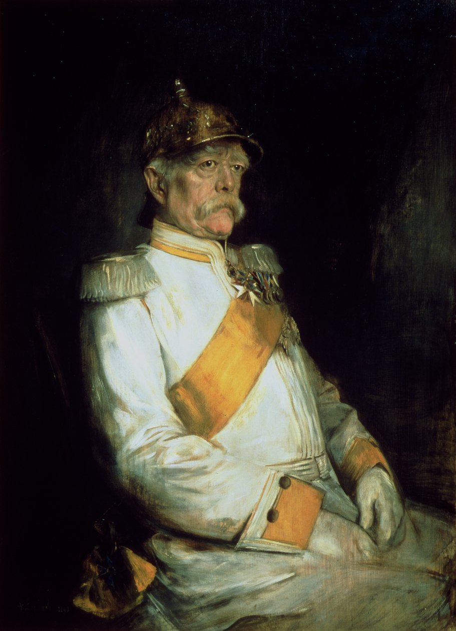 Kansleri Otto Von Bismarck (1815-98) 1890 tekijältä Franz Seraph von Lenbach